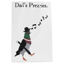 ダッパー・ハト  ミディアムペーパーバッグ