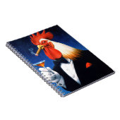 ダッパー・ルースター | ジェンおもしろいトズクラブ ノートブック (右側)