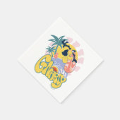 ダッフィーDUCK™サーフィン – ニャリー スタンダードカクテルナプキン (角)