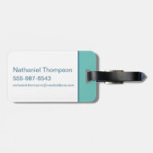 ダッフィーDUCK™サーフィン – ニャリー ラゲッジタグ (裏面横)