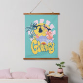 ダッフィーDUCK™サーフィン – ニャリー 吊り下げ型タペストリー (寝室)