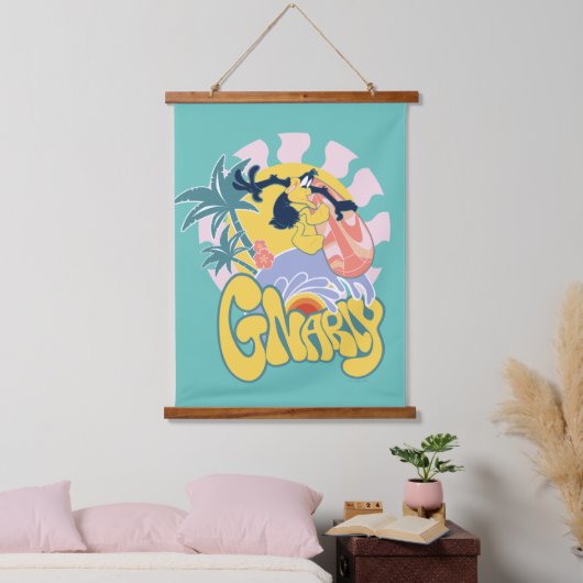 ダッフィーDUCK™サーフィン – ニャリー 吊り下げ型タペストリー (寝室)