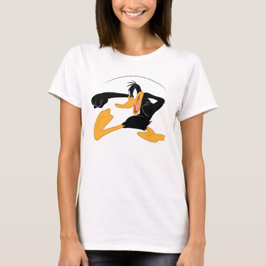 ダッフィーDUCK™パンチを振る Tシャツ (正面)