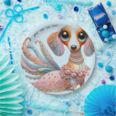 ダッフェミニンシュントパーティー紙プレート ペーパープレート (パーティー)