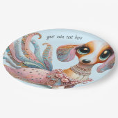 ダッフェミニンシュントパーティー紙プレート ペーパープレート (アングル)