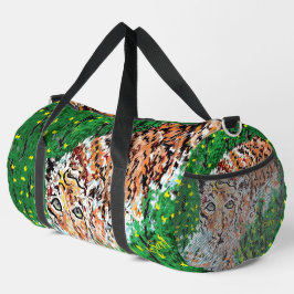 ダッフェルバッグ：タイガーオン走ザ ダッフルバッグ