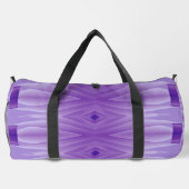 ダッフェルバッグ、紫色の色のクラシックスタイリッシュデザイン ダッフルバッグ (裏面)