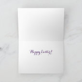 ダッフォジルイースターの花束 シーズンカード (内部)