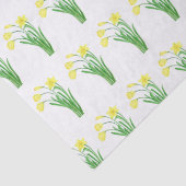 ダッフォジルウォーターカラーイエローフローラ春 かわいらし 薄葉紙 (詳細)