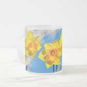 ダッフォジルスのグループ金ゴールドメダルフラワーマグ フロストグラスマグカップ (正面左)