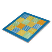 ダッフォジルセラミックタイルフェイク、国 – パッチワーク タイル (側面)