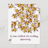 ダッフォデ結婚ルの記念日招待状 招待状 (正面/裏面)