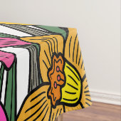 ダッフカラフルドルフラワーズデザイン テーブルクロス (インサイチュ)