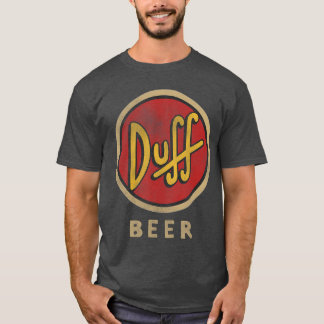 ダッフビール円形ロゴ V2 Tシャツ