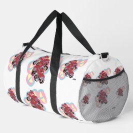 ダッフルバッグモンスタートラック走オン ダッフルバッグ