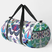 ダッフルバッグ上のシダ島オリジナルとC/M ダッフルバッグ (右コーナー)