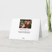 ダッユーモアのあるシュント誕生日カード カード (裏面)