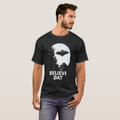 ダッ信じトUfo信者エイリアン Tシャツ (正面フル)