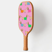 ダッ名門私立校風のシュント水玉模様 ピックルボールラケット (左)