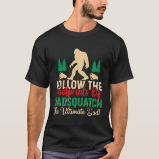 ダッ後を追クスカッチサスカッチの召使い Tシャツ