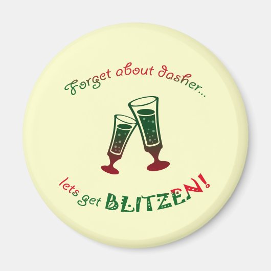 ダッ忘れシャーについて… マグネット (正面)