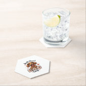 ダッ最高のシュントパパエバーTシャツ ペーパーコースター (インサイチュ)