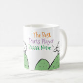 ダッ最高のト選手のコーヒーマグ コーヒーマグカップ (正面右)