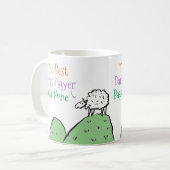 ダッ最高のト選手のコーヒーマグ コーヒーマグカップ (正面左)