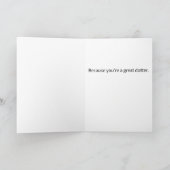 ダッ素晴らしター科 カード (内部)