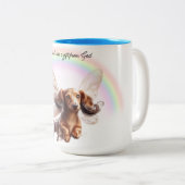 ダッ飛んでいるシュントカスタマイズマグ ツートーンマグカップ (正面右)