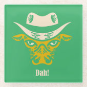 ダッ！ ガラスコースター (正面)