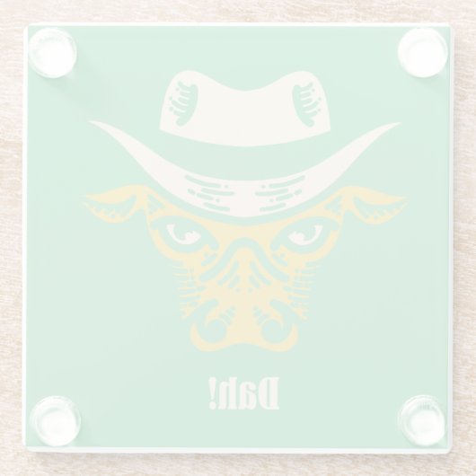 ダッ！ ガラスコースター (裏面)