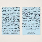 ダティイヤリングネックレスジュエリーディスプレイカード (正面&裏面)