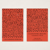 ダティイヤリングネックレスジュエリーディスプレイカード (正面&裏面)