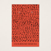 ダティイヤリングネックレスジュエリーディスプレイカード (正面)