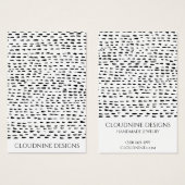 ダティイヤリングネックレスジュエリーディスプレイカード (正面&裏面)