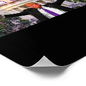 ダディおもしろいのホームトランプ2024トランプGIF付きスタンド ポスター (角)