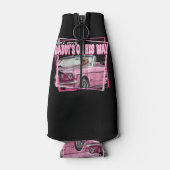 ダディおもしろいズホームトランプピンク2024テイクアメリカバ ボトルクーラー (裏面)