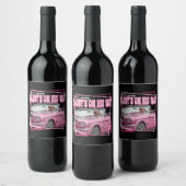 ダディおもしろいズホームトランプピンク2024テイクアメリカバ ワインラベル (ボトル)