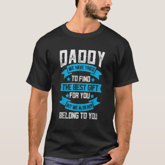 ダディおもしろいーサウンド娘おもしろいファーザーズパパ Tシャツ