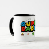 ダディすごいマリオスタイル マグカップ (正面左)