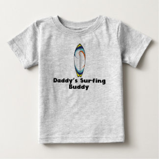 ダディのサーフィンバディ ベビーTシャツ