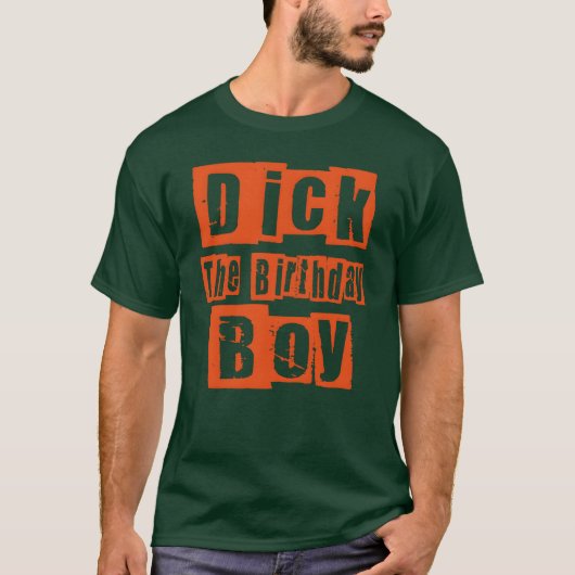 ダディの誕生日ボーイ家族 Tシャツ (正面)
