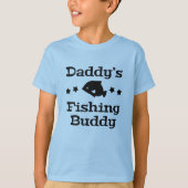 ダディの魚釣りバディ Tシャツ (正面)