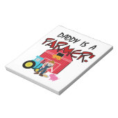 ダディイザファーマーT ノートパッド (回転)