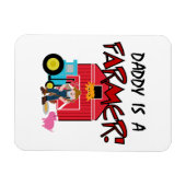 ダディイザファーマーT マグネット (横)