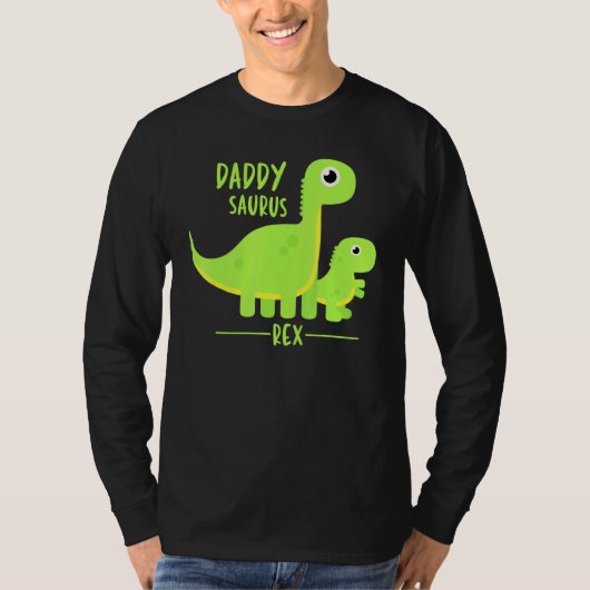 ダディクールサウルスレックスディノ Tシャツ (正面)