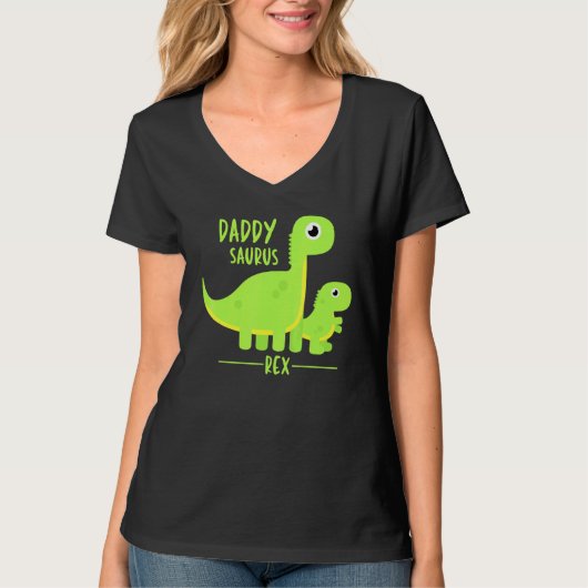 ダディクールサウルスレックスディノ Tシャツ (正面)