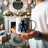 ダディクールディスコダンスパパの日コーヒーマグ コーヒーマグカップ