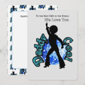 ダディクールディスコダンスファーザーデイカード シーズンカード (正面/裏面)